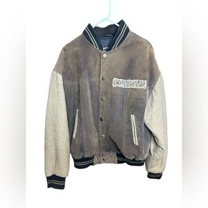 Vintage Carl Banks Dallas Cowboys Suede Jacket